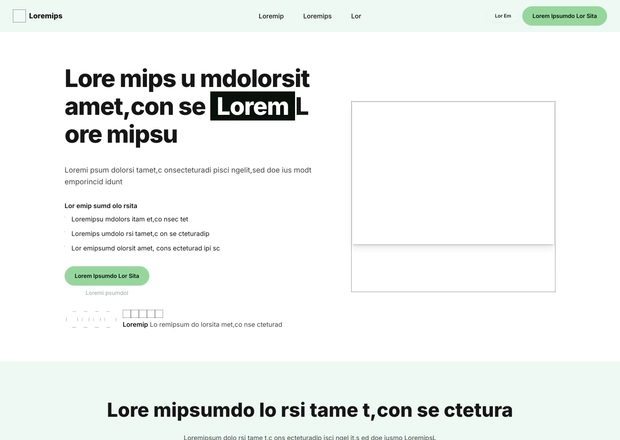 Landing page